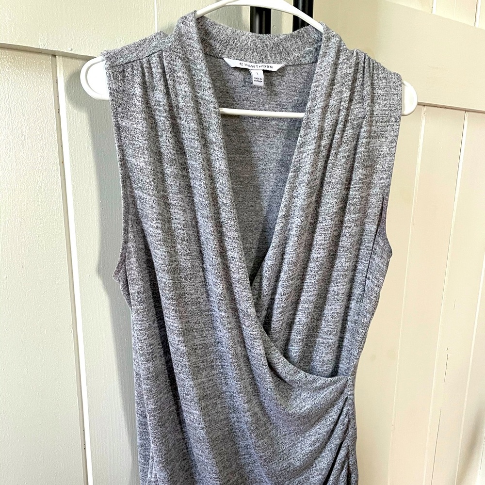 41 Hawthorne Faux Wrap shirt